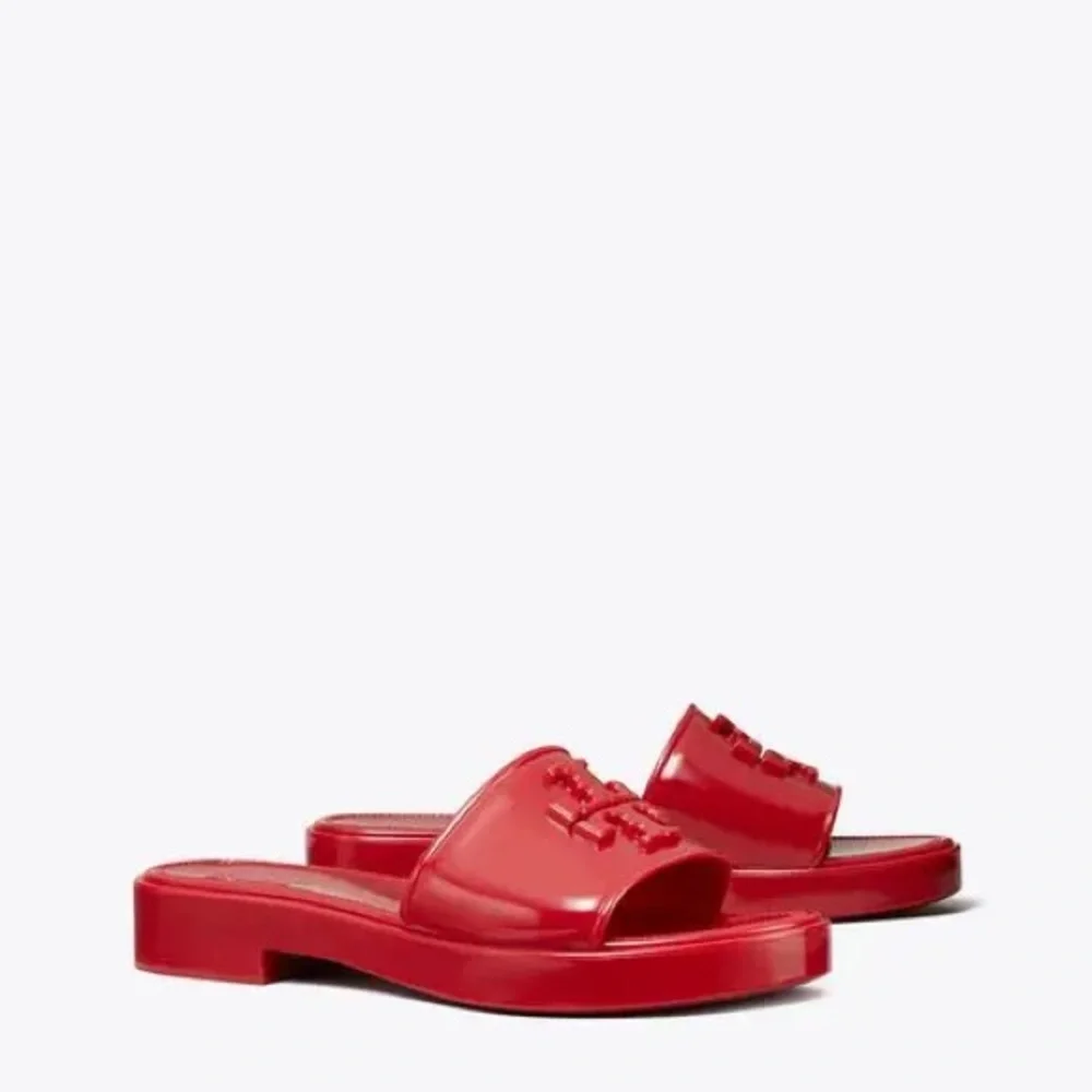 Tory Burch Eleanor Jelly Slide Sandals - Picture 2 of 4